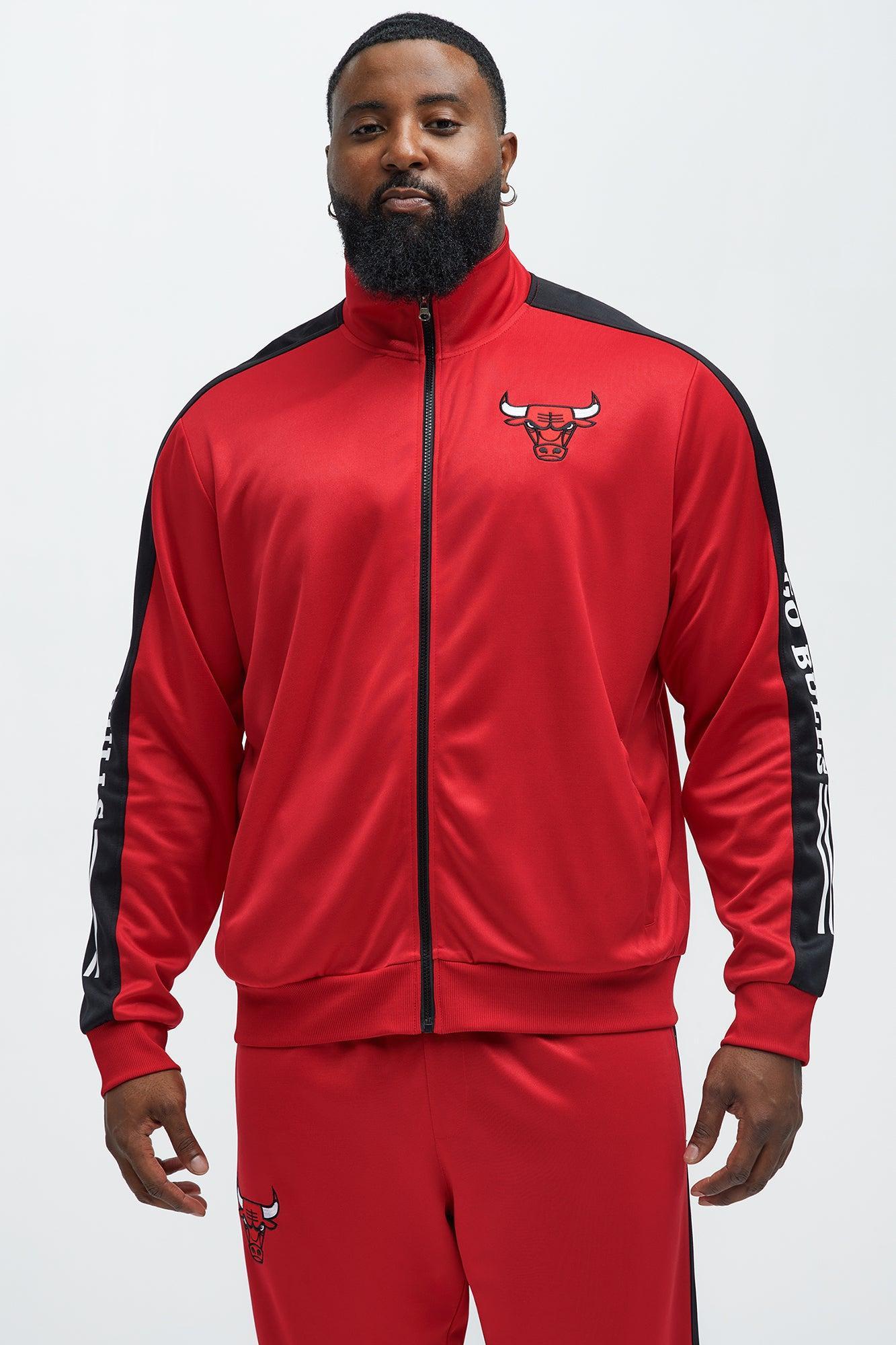 Bulls Stand By Track Jacket - Red Product Image