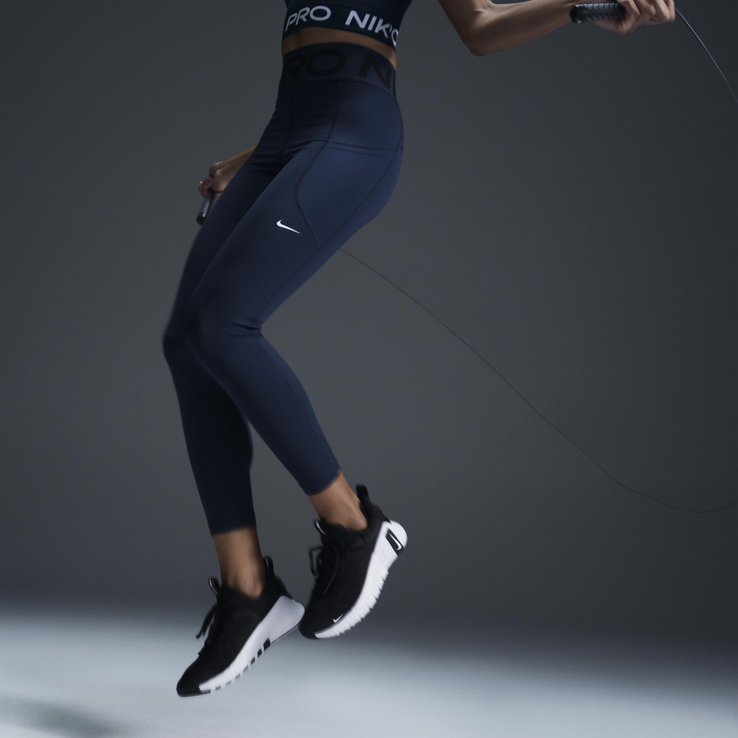 Women's Nike Pro Sculpt High-Waisted 7/8 Leggings with Pockets Product Image
