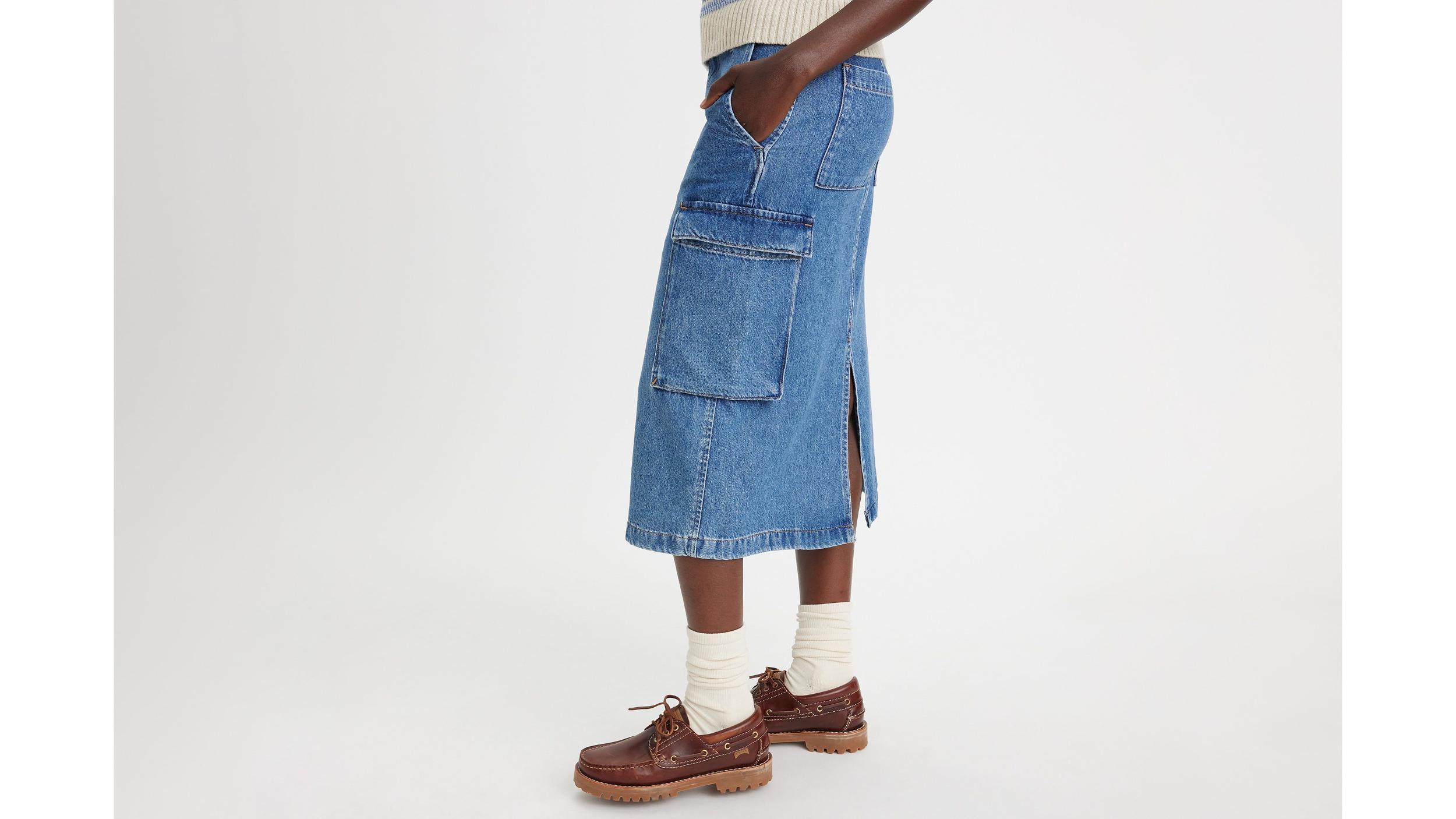 Cargo Midi Skirt Product Image