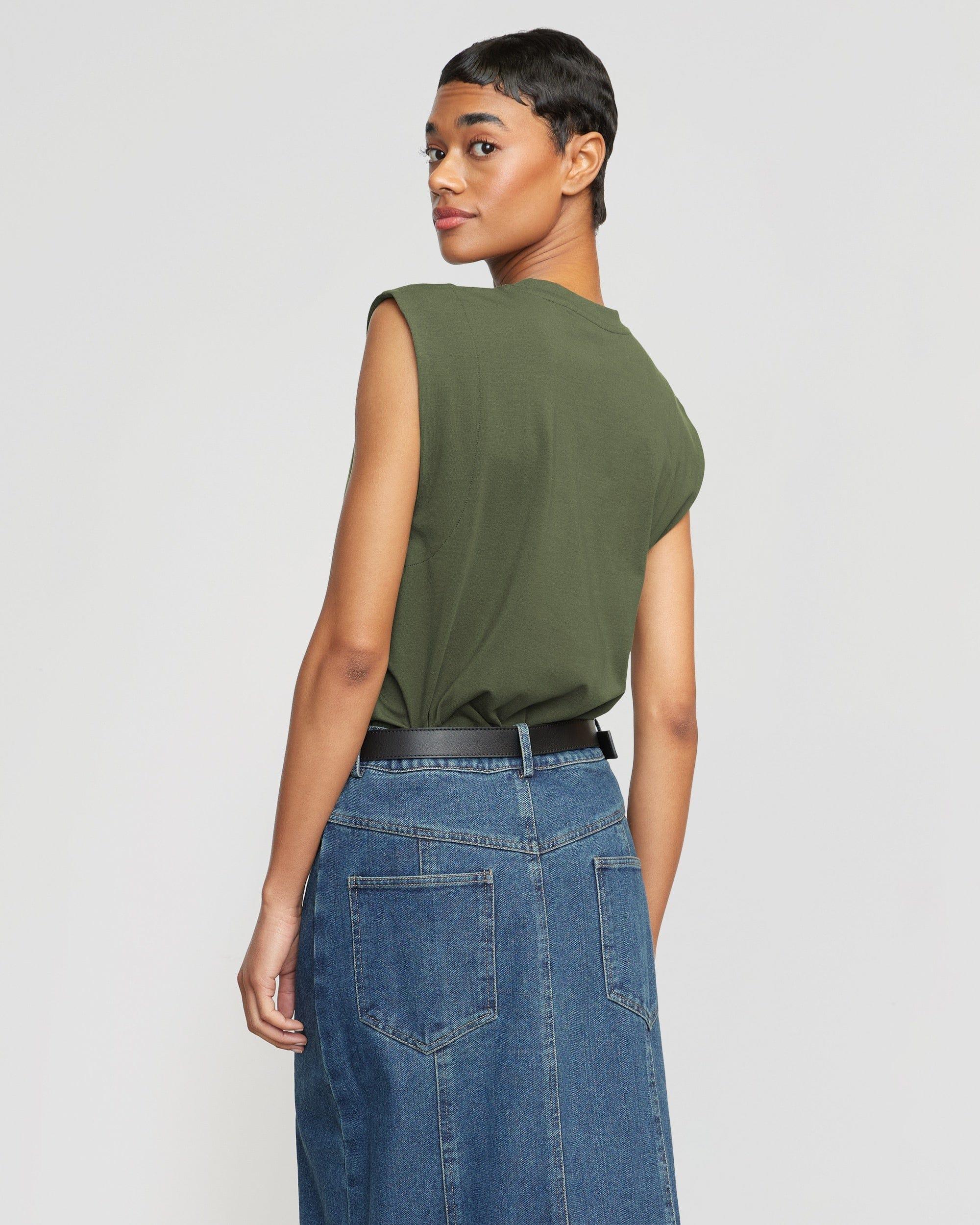 Nana Organic Cotton Structured-Shoulder Tee Product Image