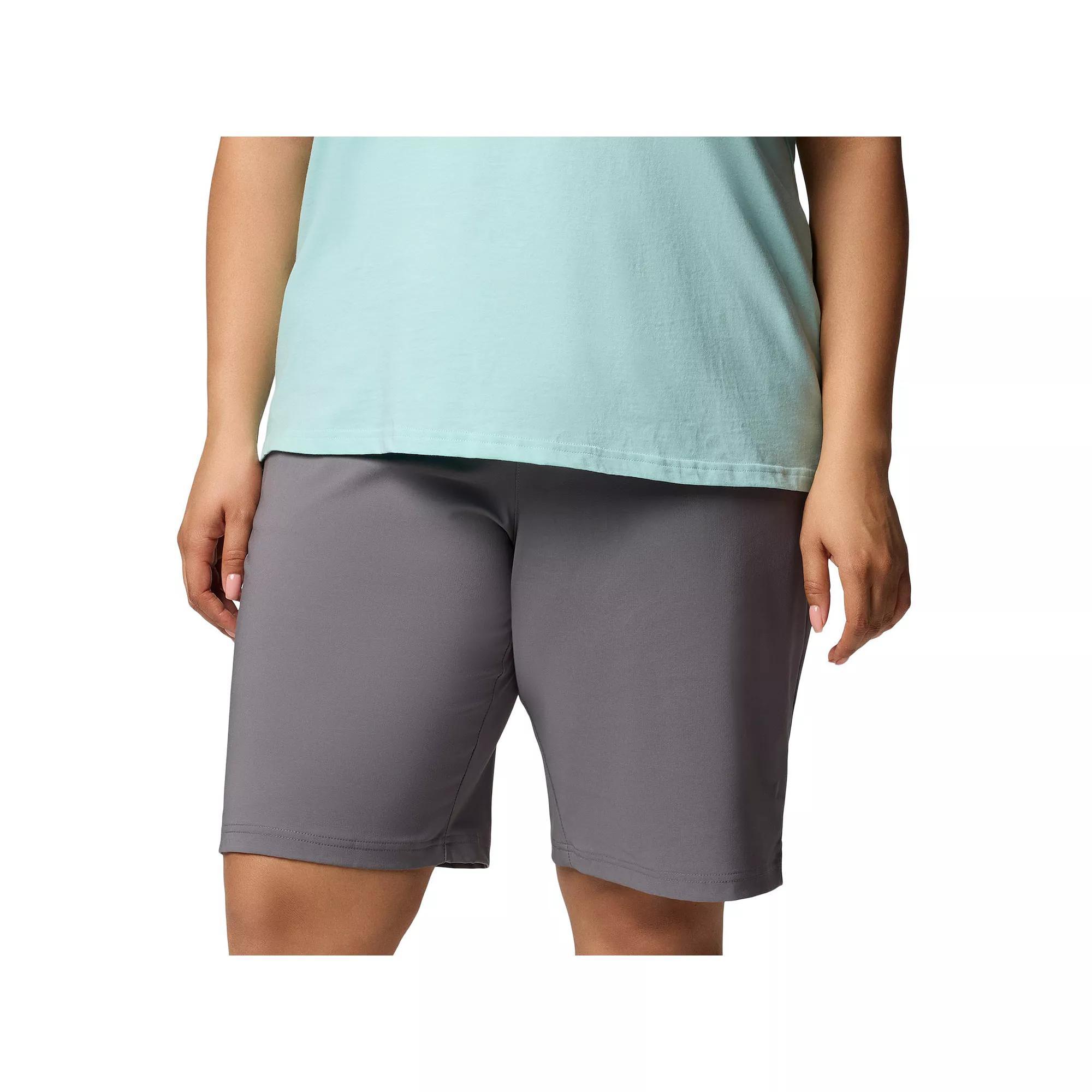 Plus Size Columbia All Seasons Long Shorts, Women's, Size: 1XL, Canoe Product Image