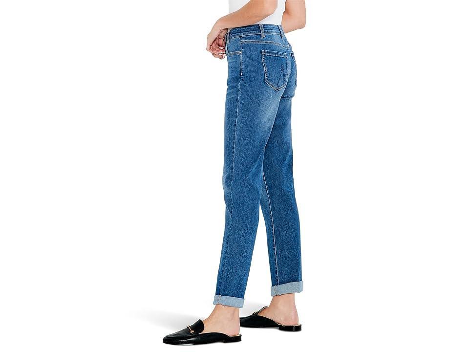 Nic+Zoe Mid Rise Girlfriend Jeans in Atlantic Product Image