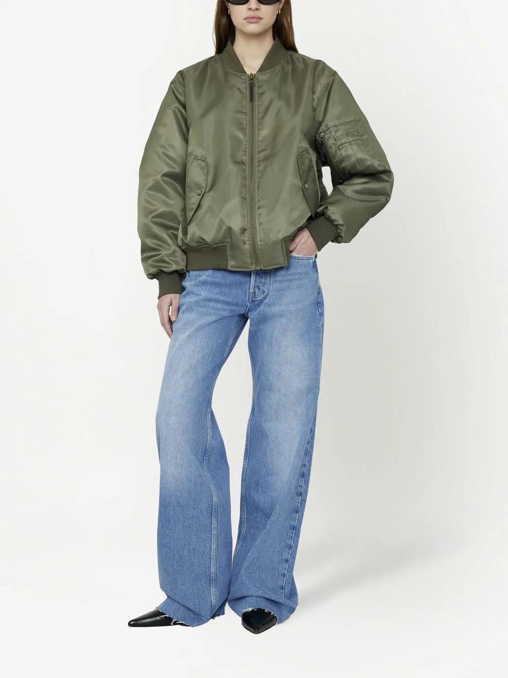Leon satin bomber jacket Product Image