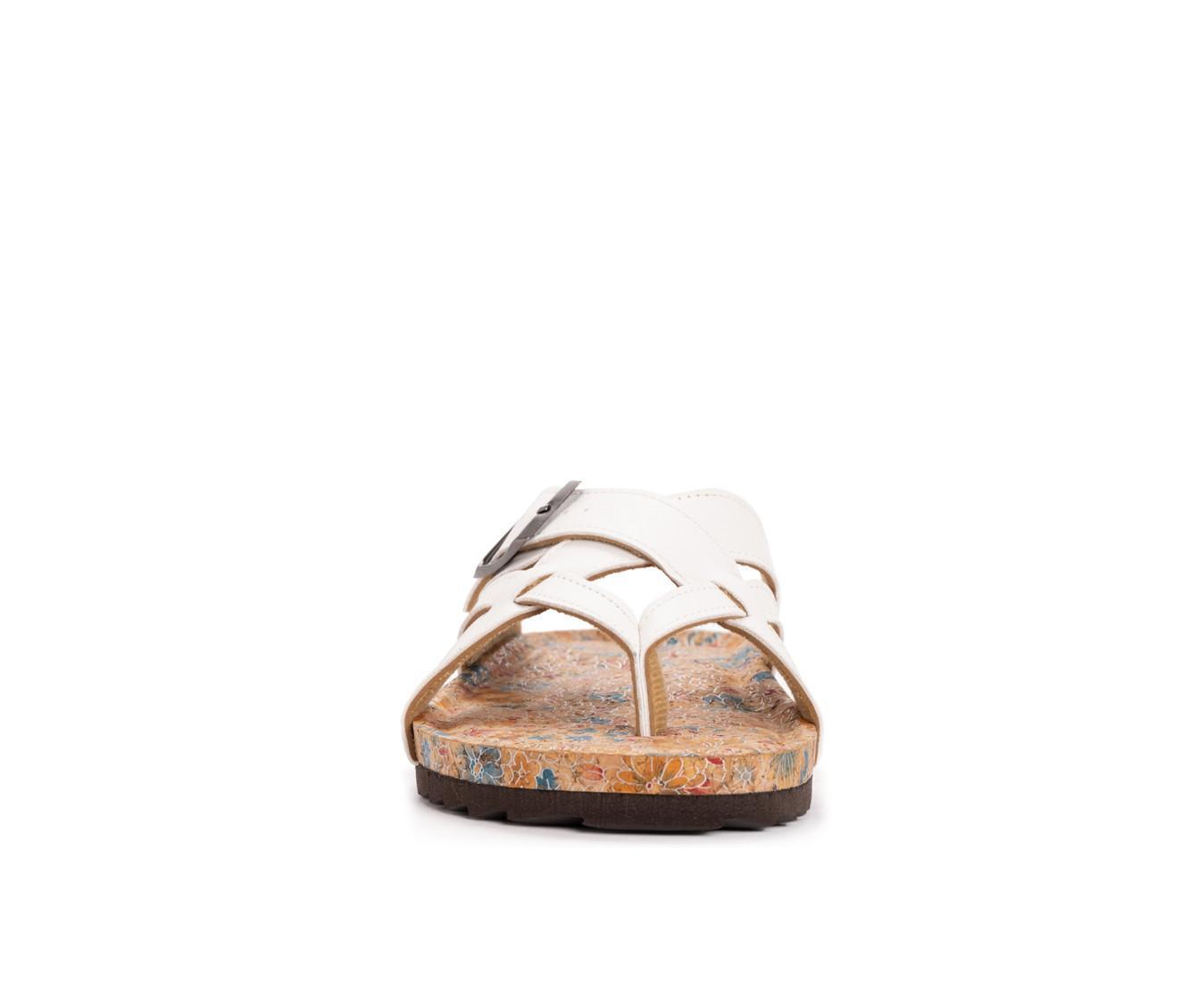 Women's MUK LUKS Tanner Terra Turf Footbed Sandals Product Image