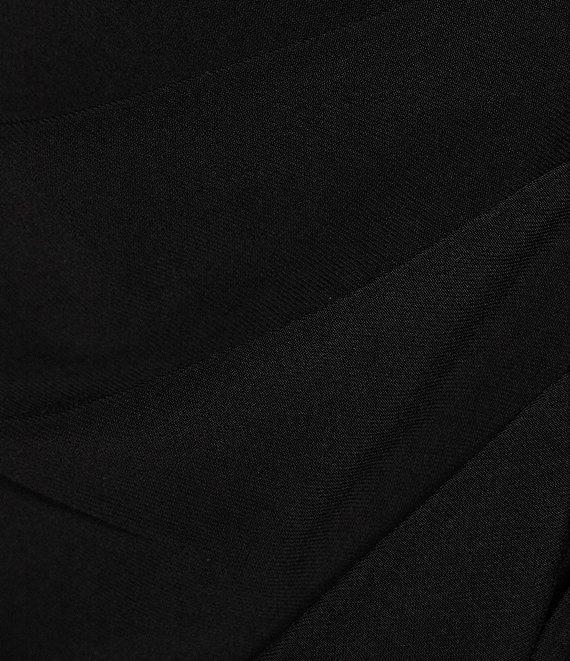 Alex Evenings Sleeveless Embellished Crew Neck Front Slit Gown Product Image