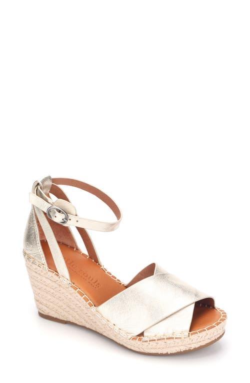 Gentle Souls by Kenneth Cole Womens Charli Ankle Strap Espadrille Wedge Sandals Product Image