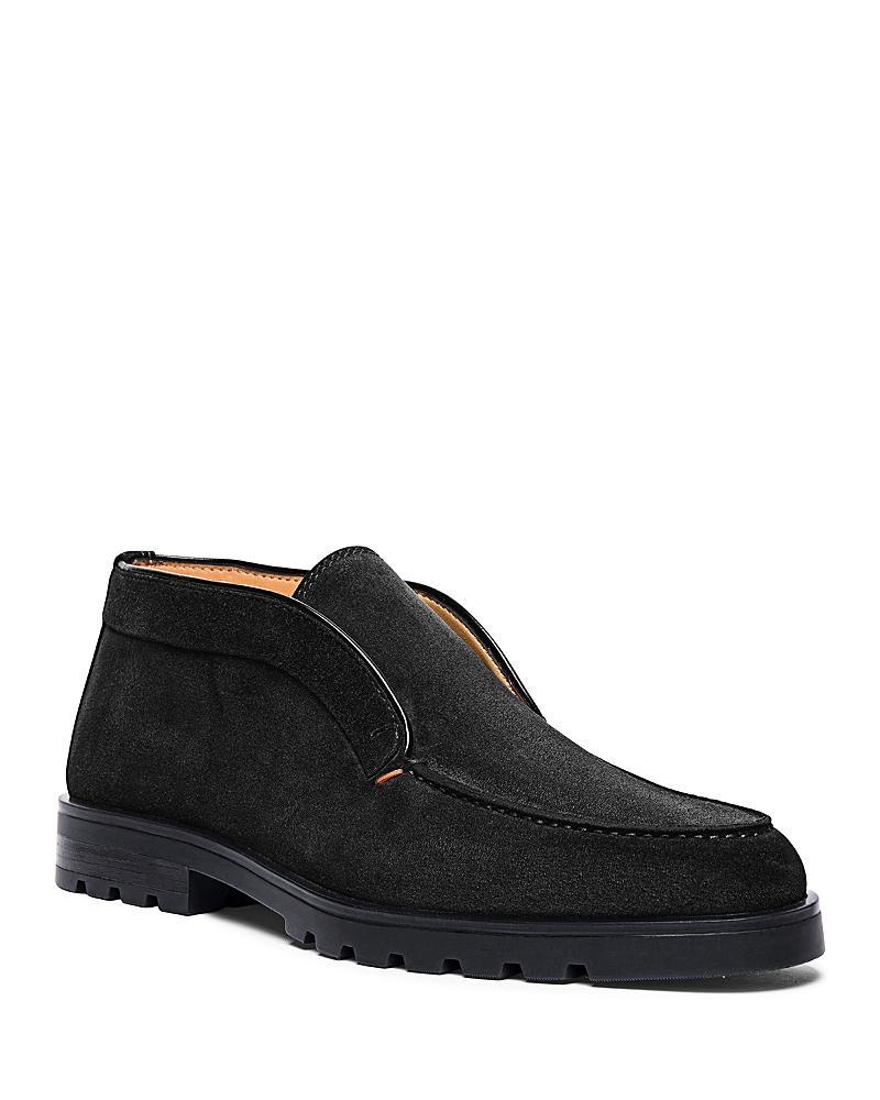Mens Rock Suede Moc-Toe Chukka Boots Product Image
