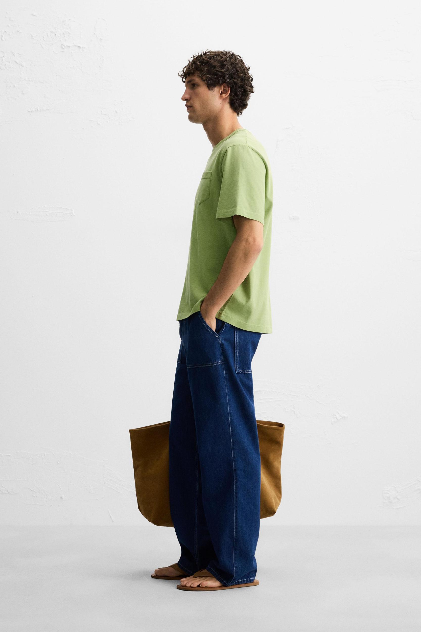 WASHED POCKET T-SHIRT Product Image