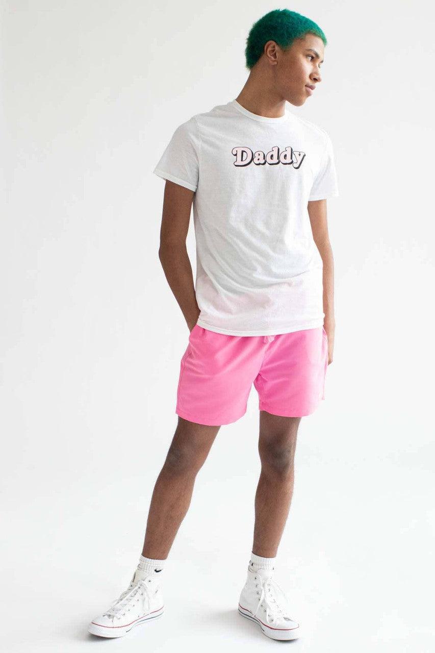 Pink Volley Shorts Product Image