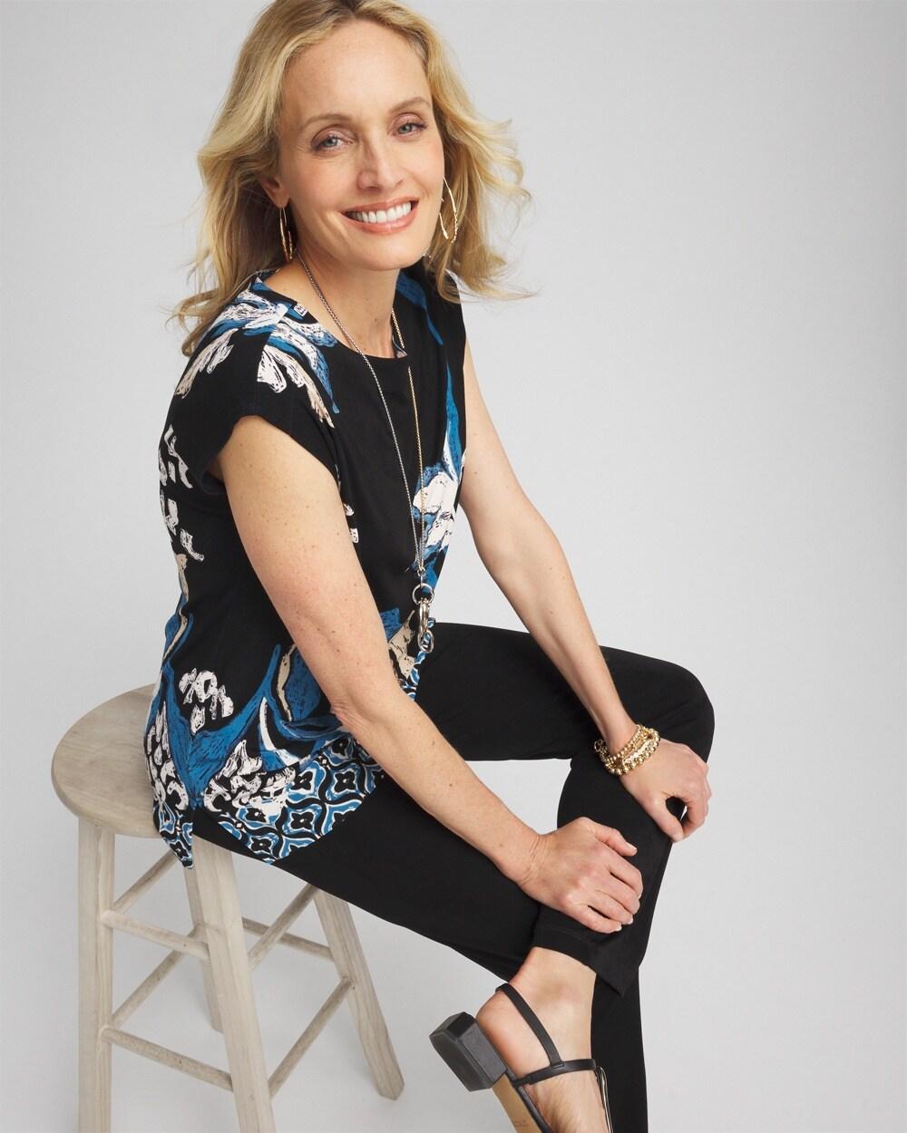 Zenergy® Soft Essentials 3/4 Sleeve Top Product Image