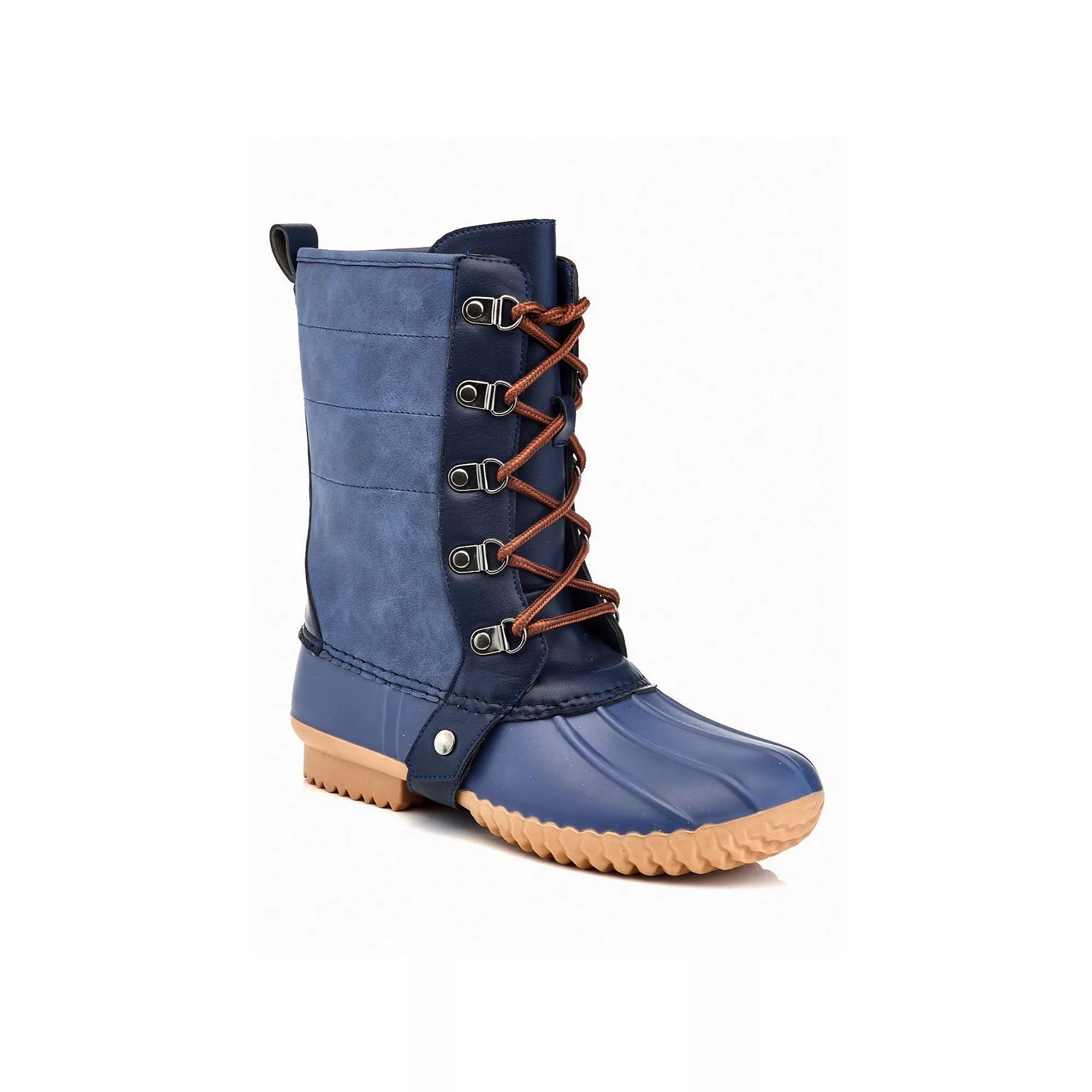Henry Ferrera B779 Women's Duck Boots, Size: 8, Blue Product Image