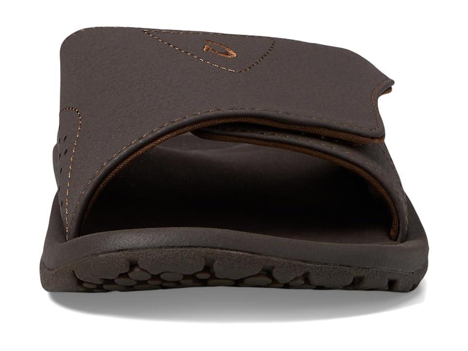 OluKai Nalu Slide (Dark Java/Dark Java) Men's Slide Shoes Product Image