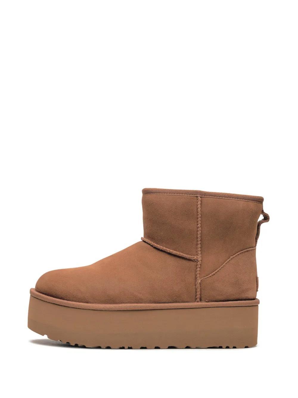 Classic Mini Platform "Chestnut" boots Product Image