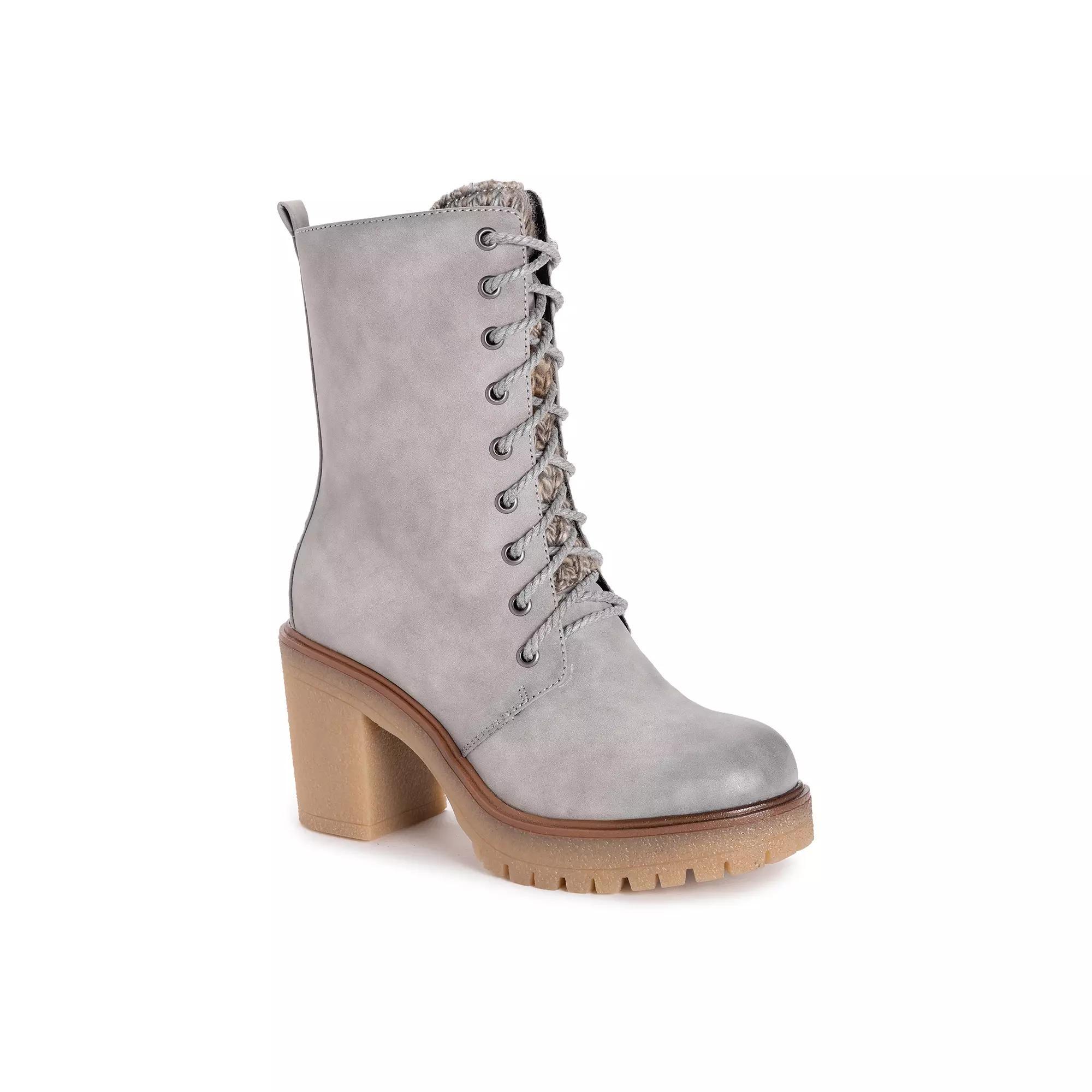 MUK LUKS Riser Jazz Womens Combat Boots Product Image