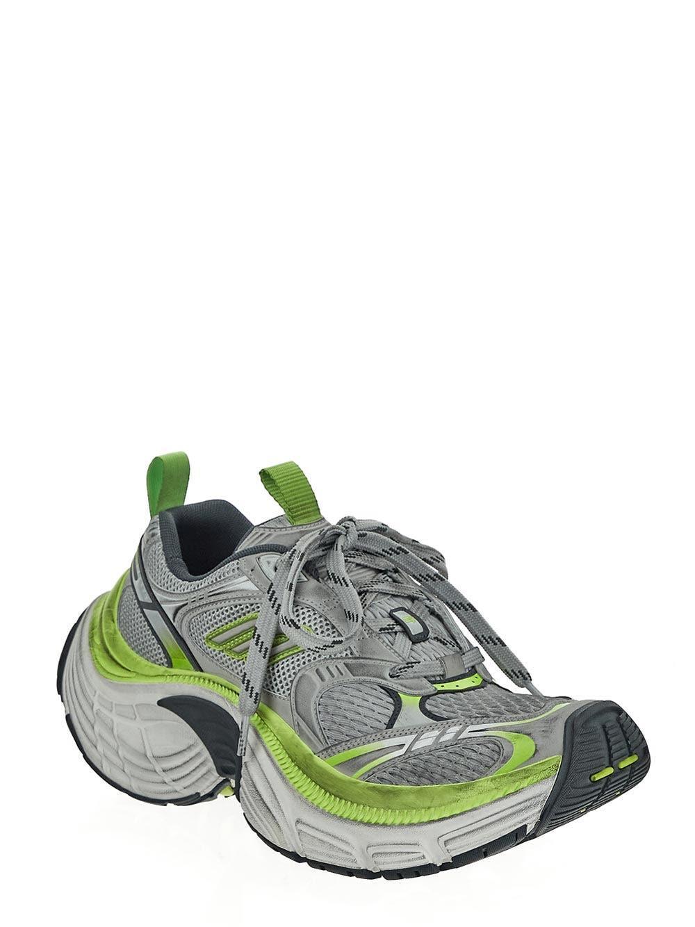BALENCIAGA Multicolor Mesh And Rubber 6xl Sneakers In Multicolour Product Image