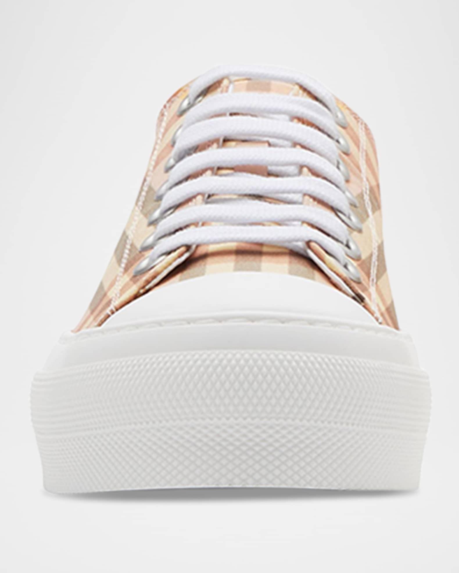 Jack Check Low-Top Sneakers Product Image