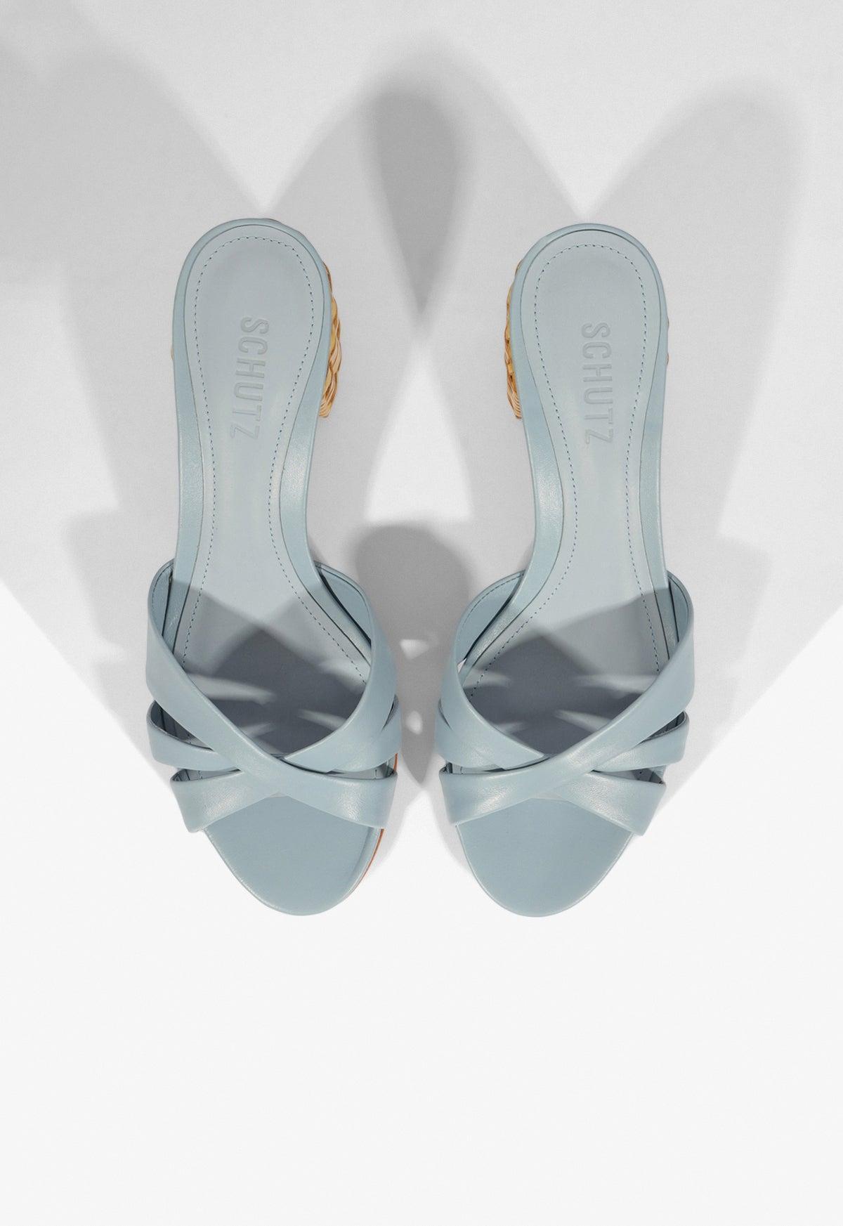 Keefa Straw Mule Sandal Product Image