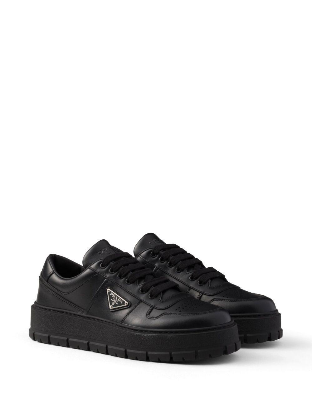 leather sneakers Product Image