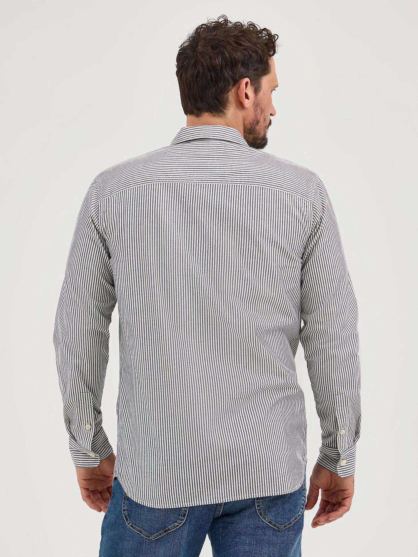 Men's Extreme Motion All Purpose Stripe Button Down Shirt | Men's Tops | Lee® Product Image