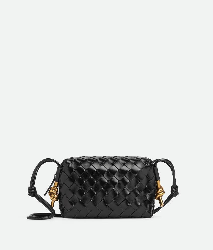 Women's Mini Loop Metal Knots in Black Product Image