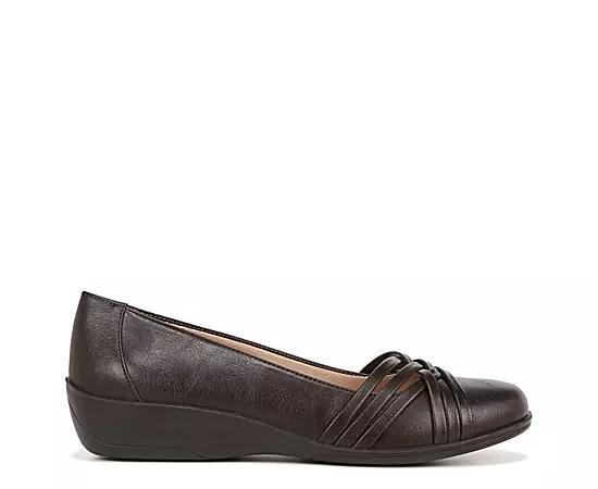 LifeStride Catalina Womens Loafers Brown Product Image