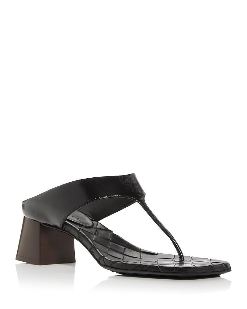 Womens Marella 45MM Leather Block-Heel Sandals Product Image