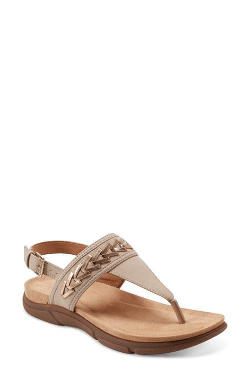 Easy Spirit Monte Womens Slingback Thong Sandals Pink Product Image
