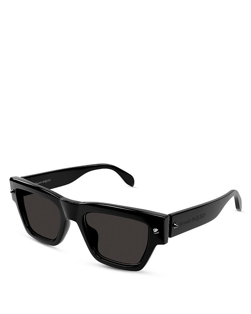 Mens Spike Studs 53MM Square Acetate Sunglasses Product Image