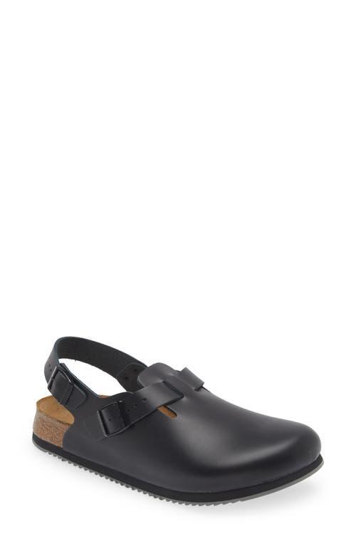 Mens Tokio Leather Big Buckle Clogs Product Image