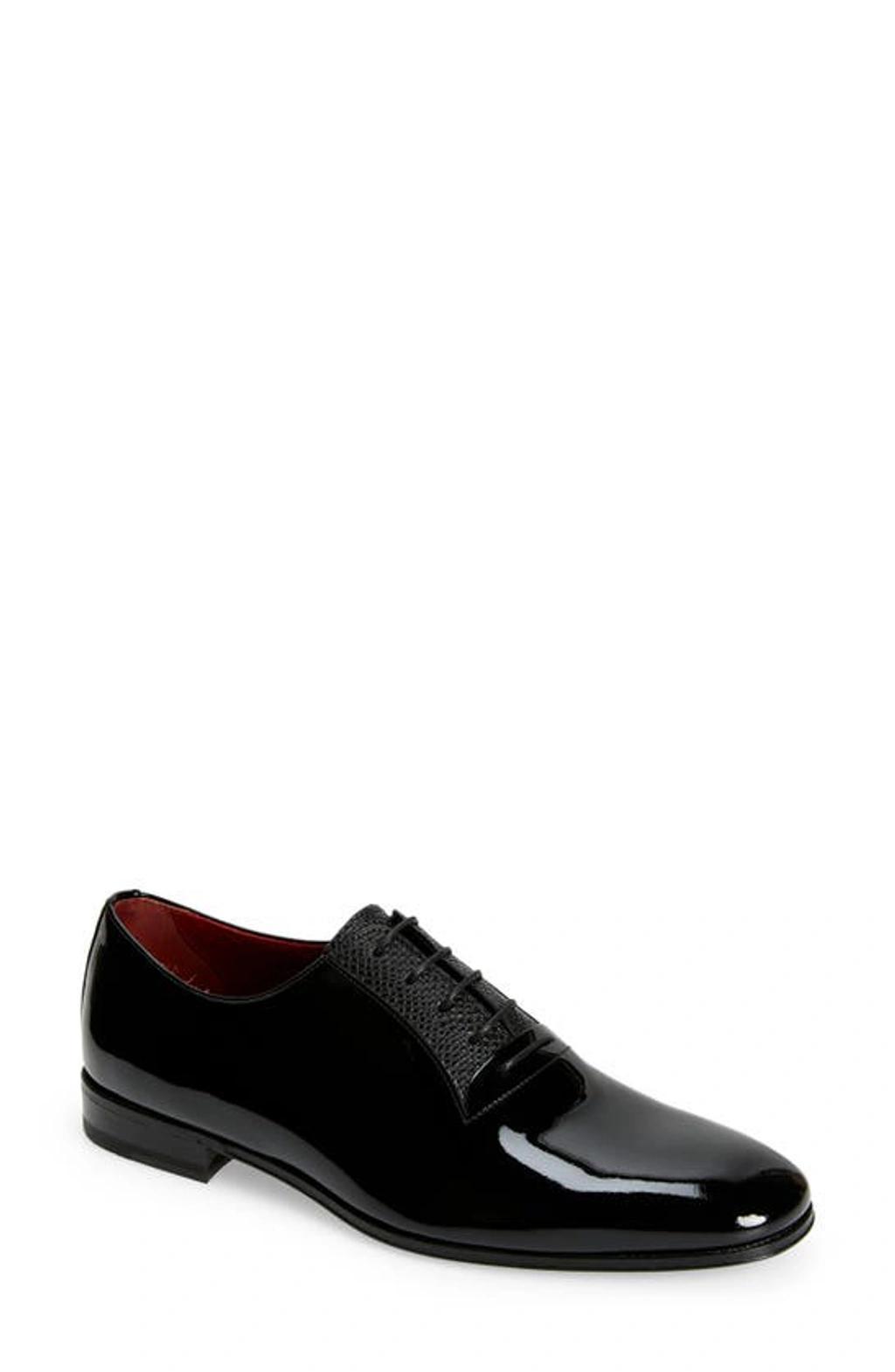 Mens Gianbattista Patent Leather Oxfords Product Image
