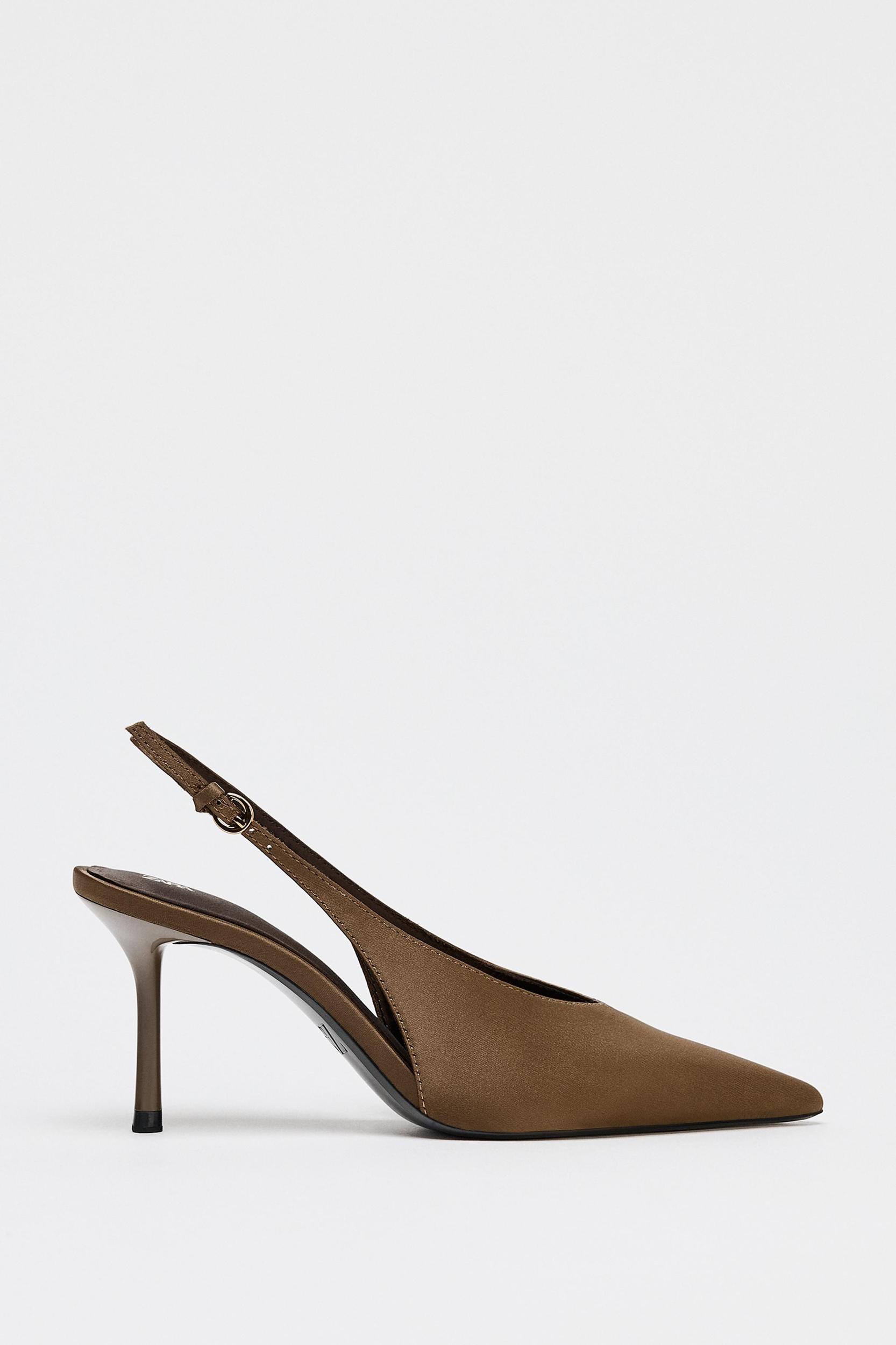 SATIN FINISH HEELS Product Image