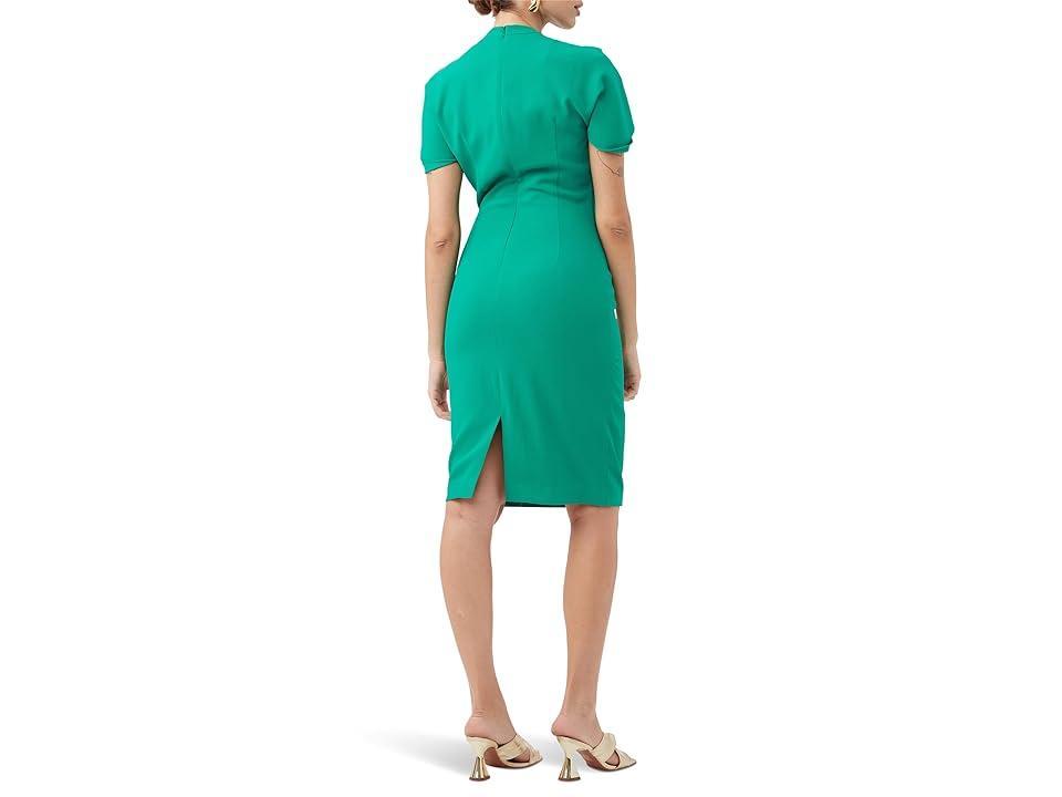 Womens Keshi Draped Crepe Minidress Product Image