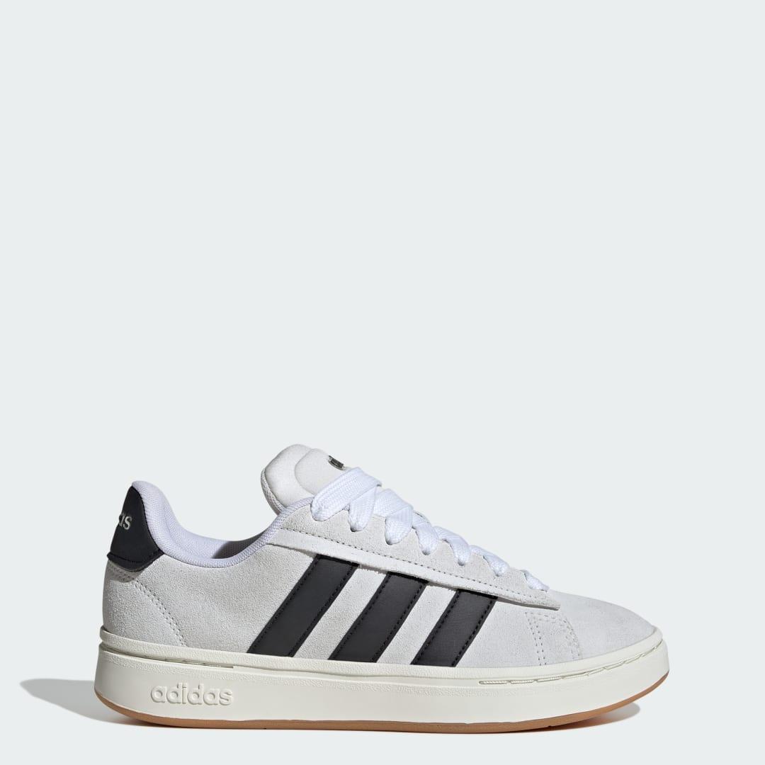 adidas Grand Court Alpha Shoes Crystal White 10.5 Womens Product Image