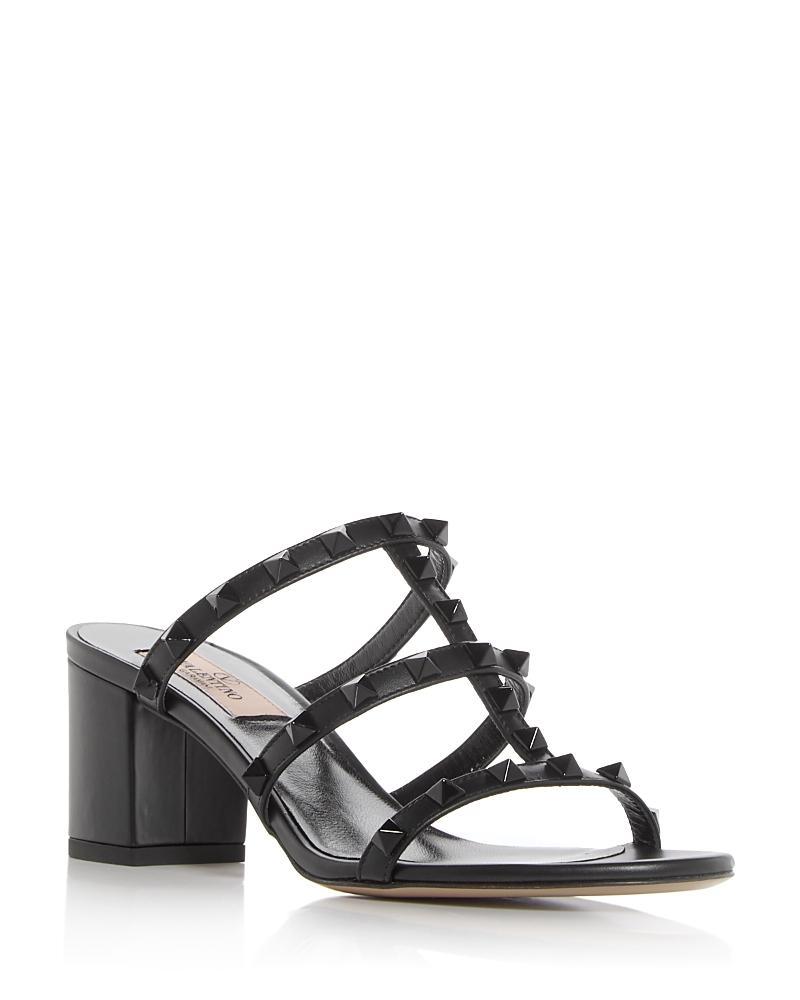 Womens Roman Stud Leather Mules Product Image