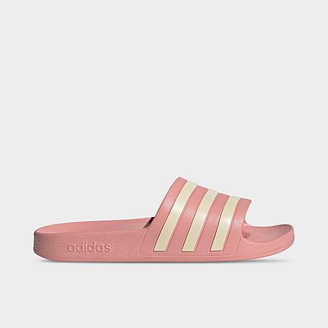 adidas Adilette Aqua Slides Glow Blue 10 Womens Product Image