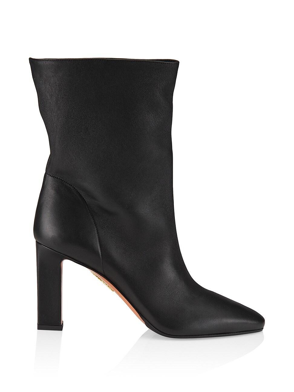 Womens Manzoni Leather Booties Product Image