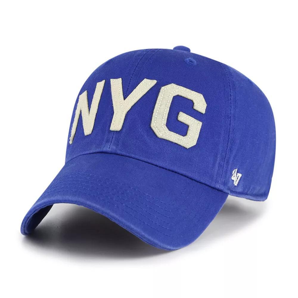Womens 47 Royal New York Giants Finley Clean Up Adjustable Hat Product Image