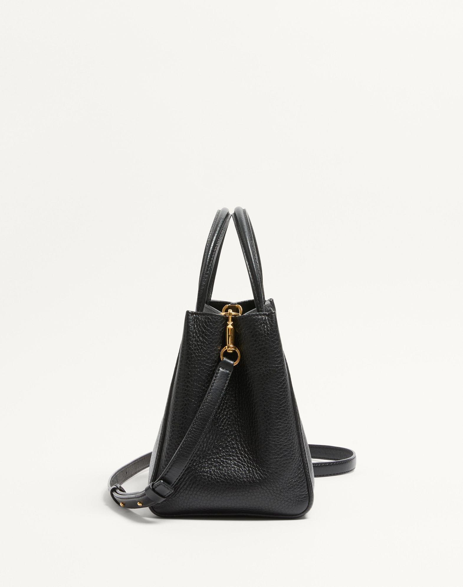 Valentino Garavani Alltime Medium Handbag In Grainy Calfskin Product Image