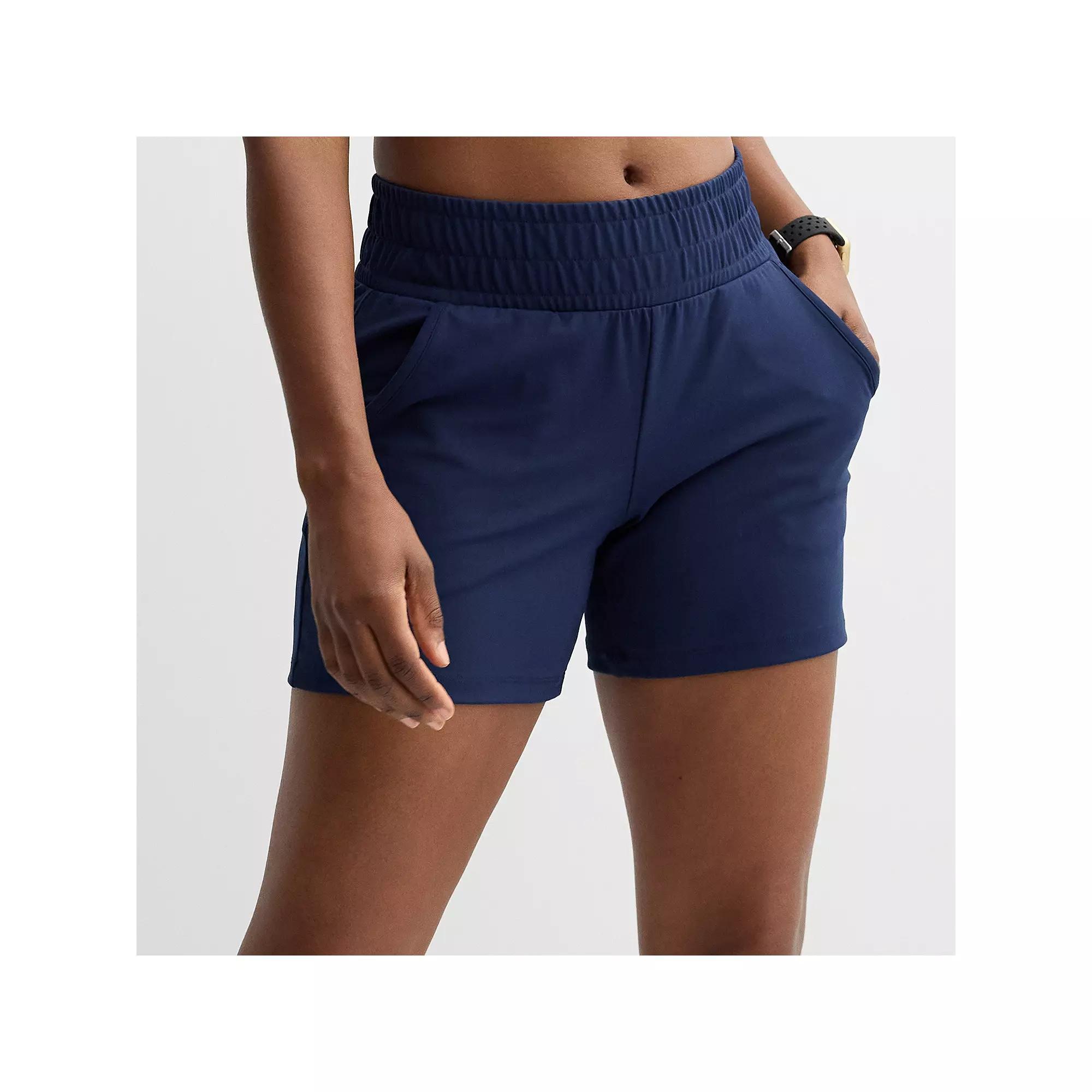 Women's Tek Gear® Essential Soft Relax Shorts, Size: XL, Kalari Green Product Image