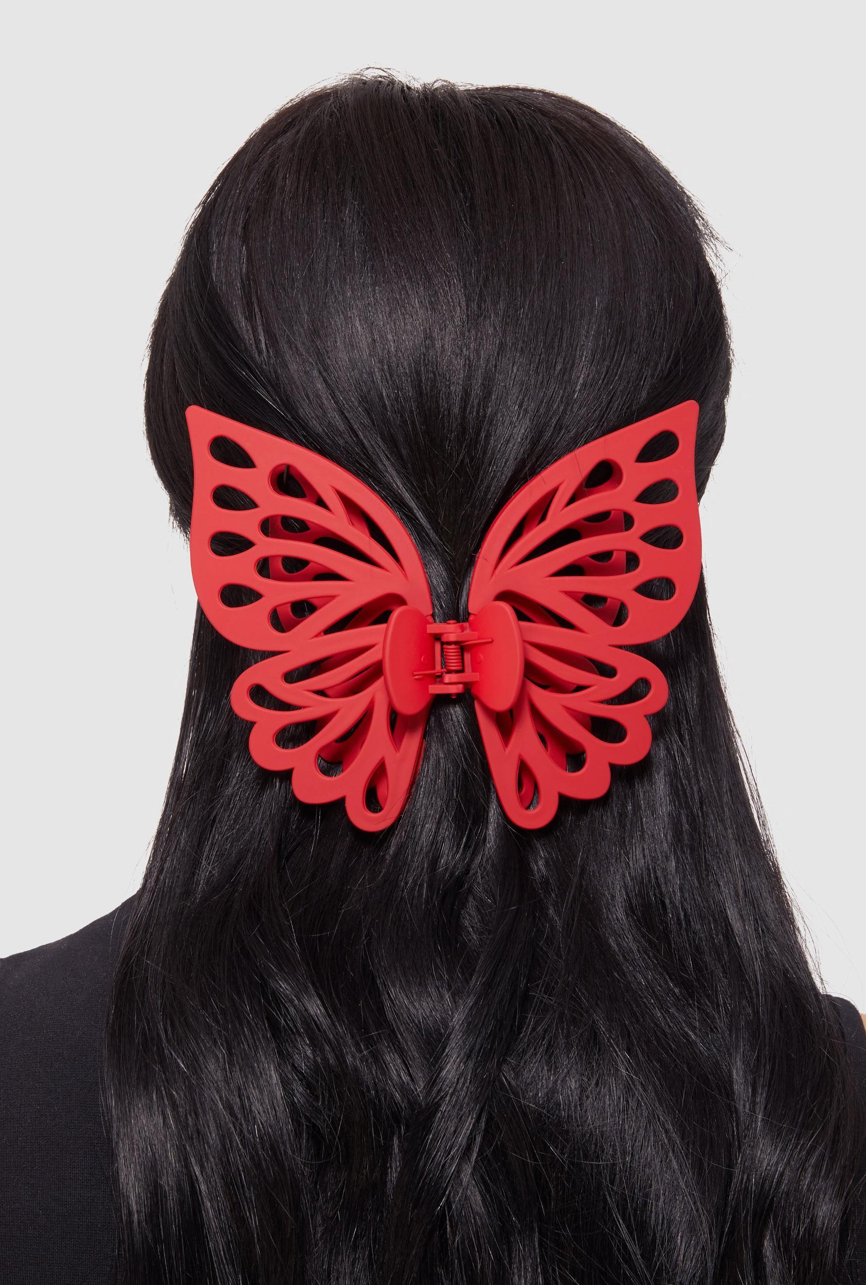 Butterfly Claw Hair Clip Female Product Image