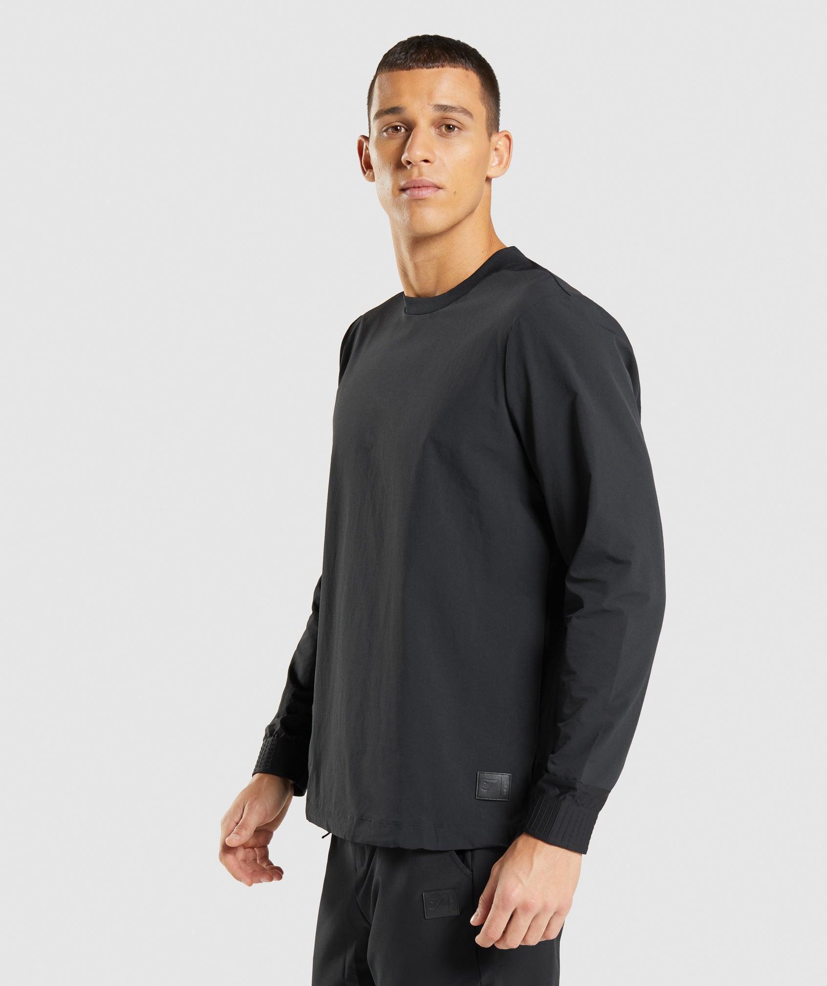 Gymshark Retake Crew - Black Male Product Image
