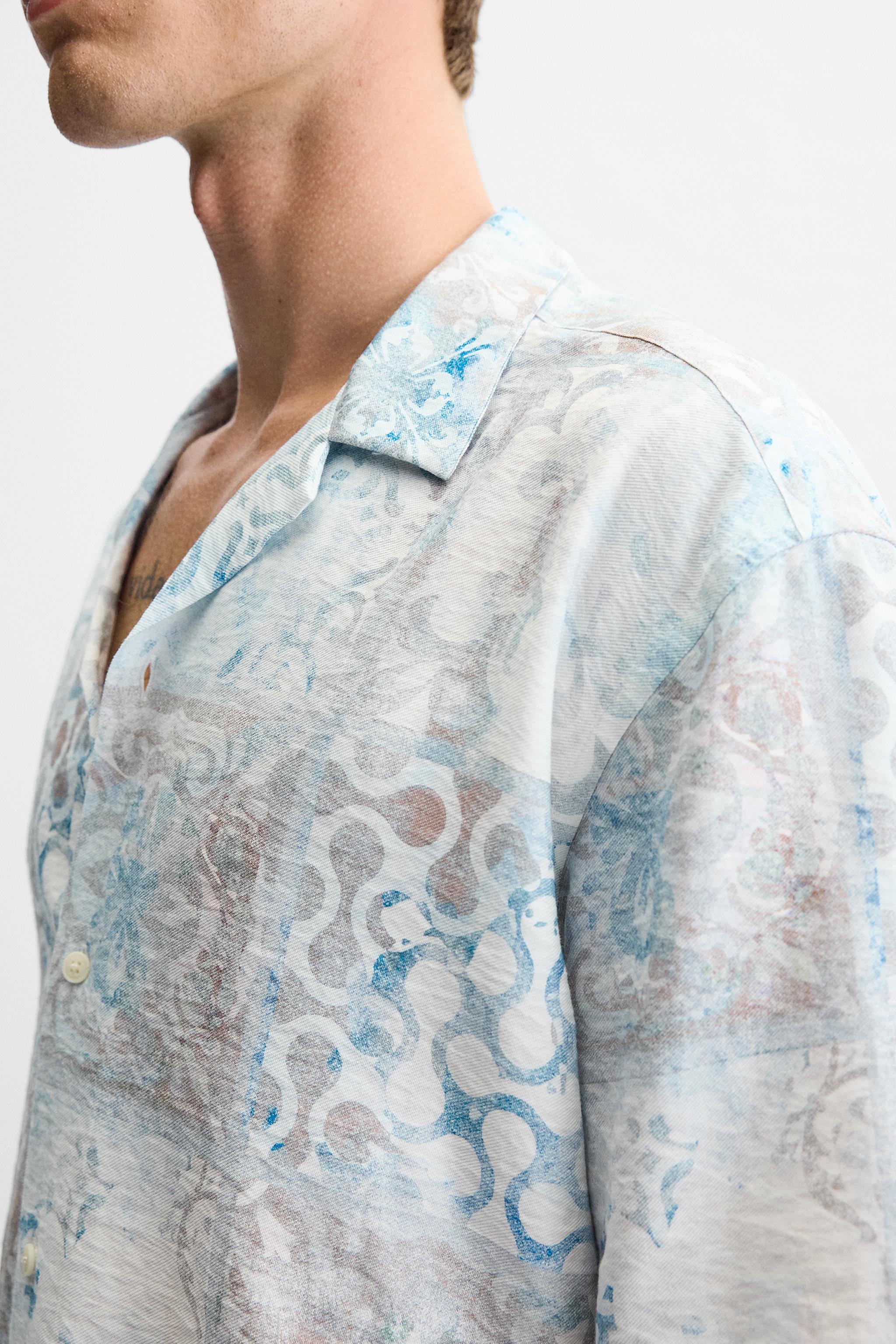 MOSAIC PRINT SHIRT Product Image