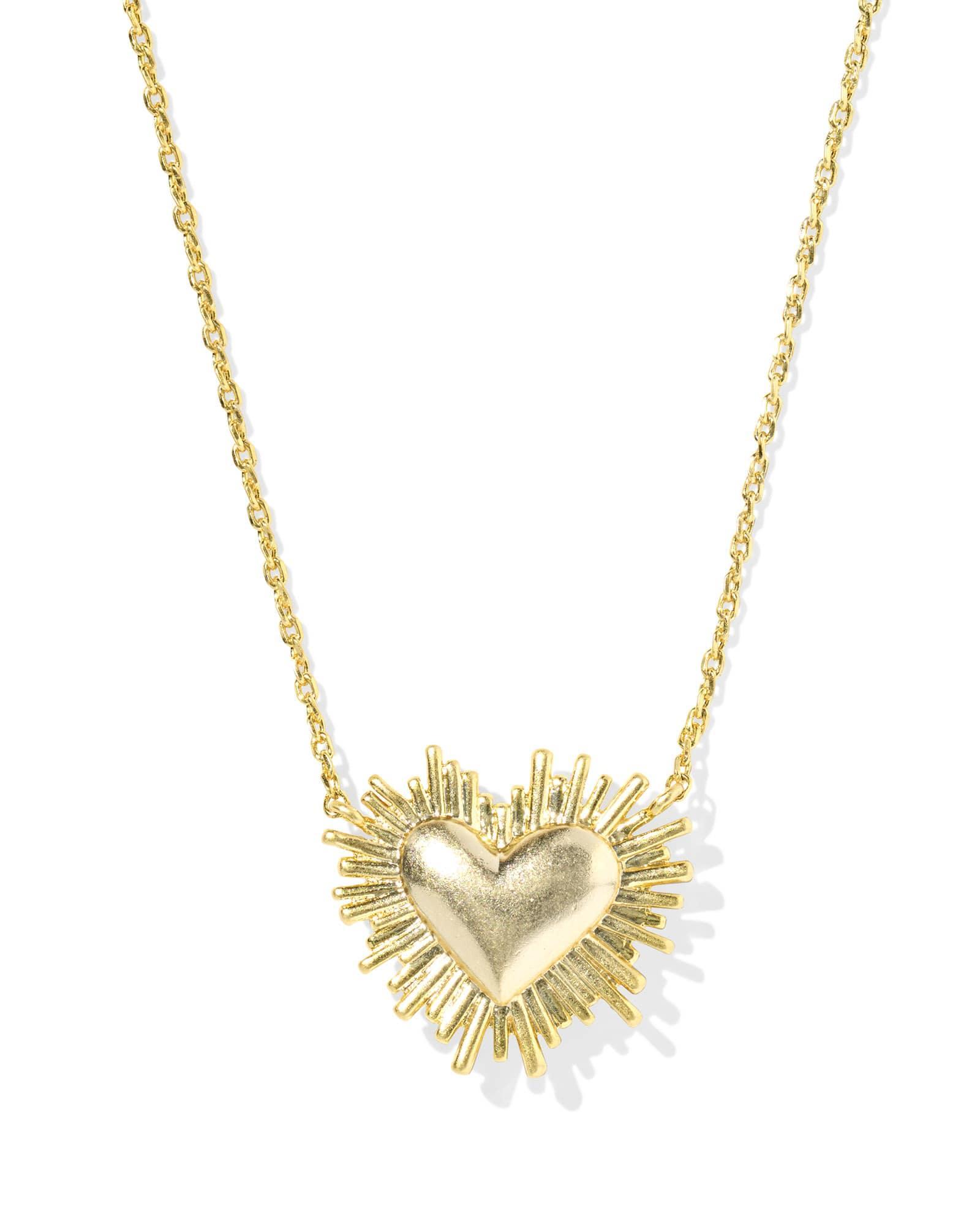 Dolly Parton x Kendra Scott Ari Heart Silver Stud Earrings Product Image