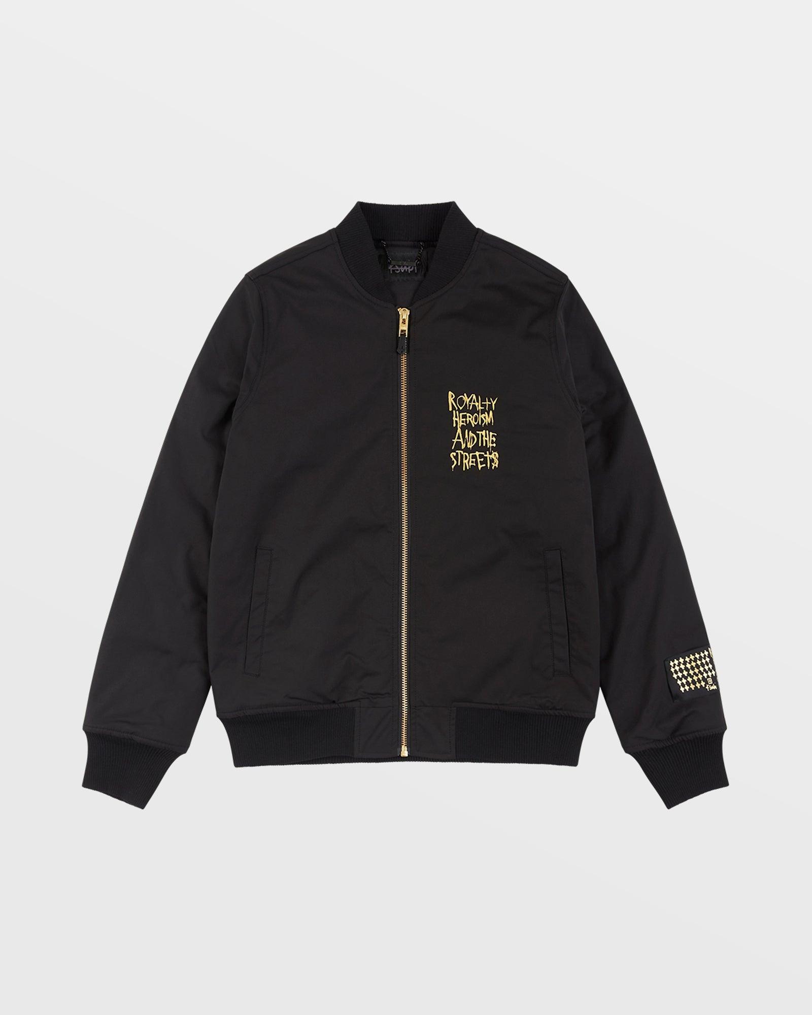KSUBI 23 BOMBER JACKET JET BLACK Male Product Image