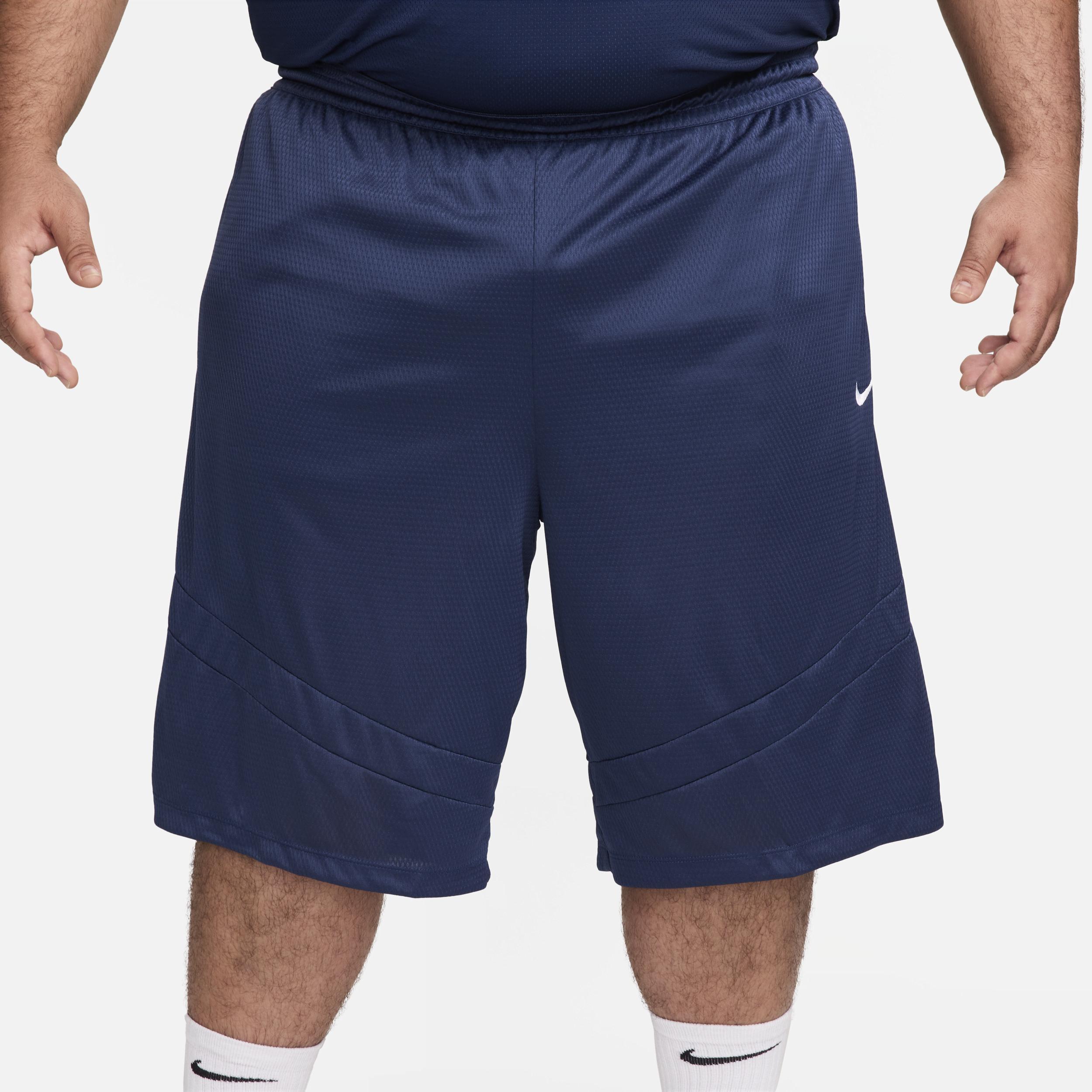 Men's Nike Dri-FIT Icon 11-in. Basketball Short, Size: XL, Black Navy Product Image