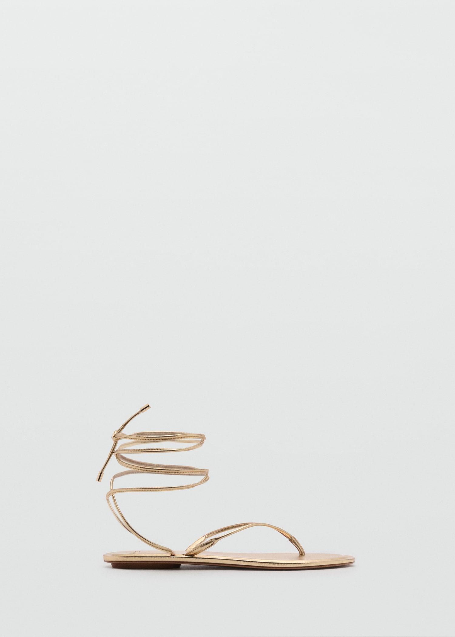 Strips sandals - Women | MANGO USA Product Image