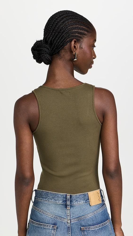 L'AGENCE Adira Scoop Neck Tank | Shopbop Product Image