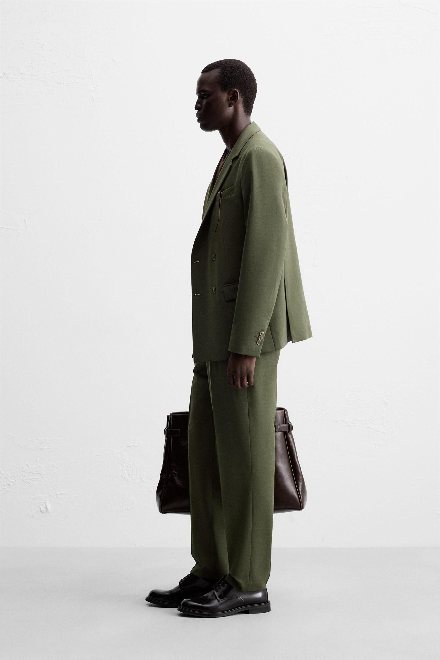 WOOL SUIT PANTS Product Image