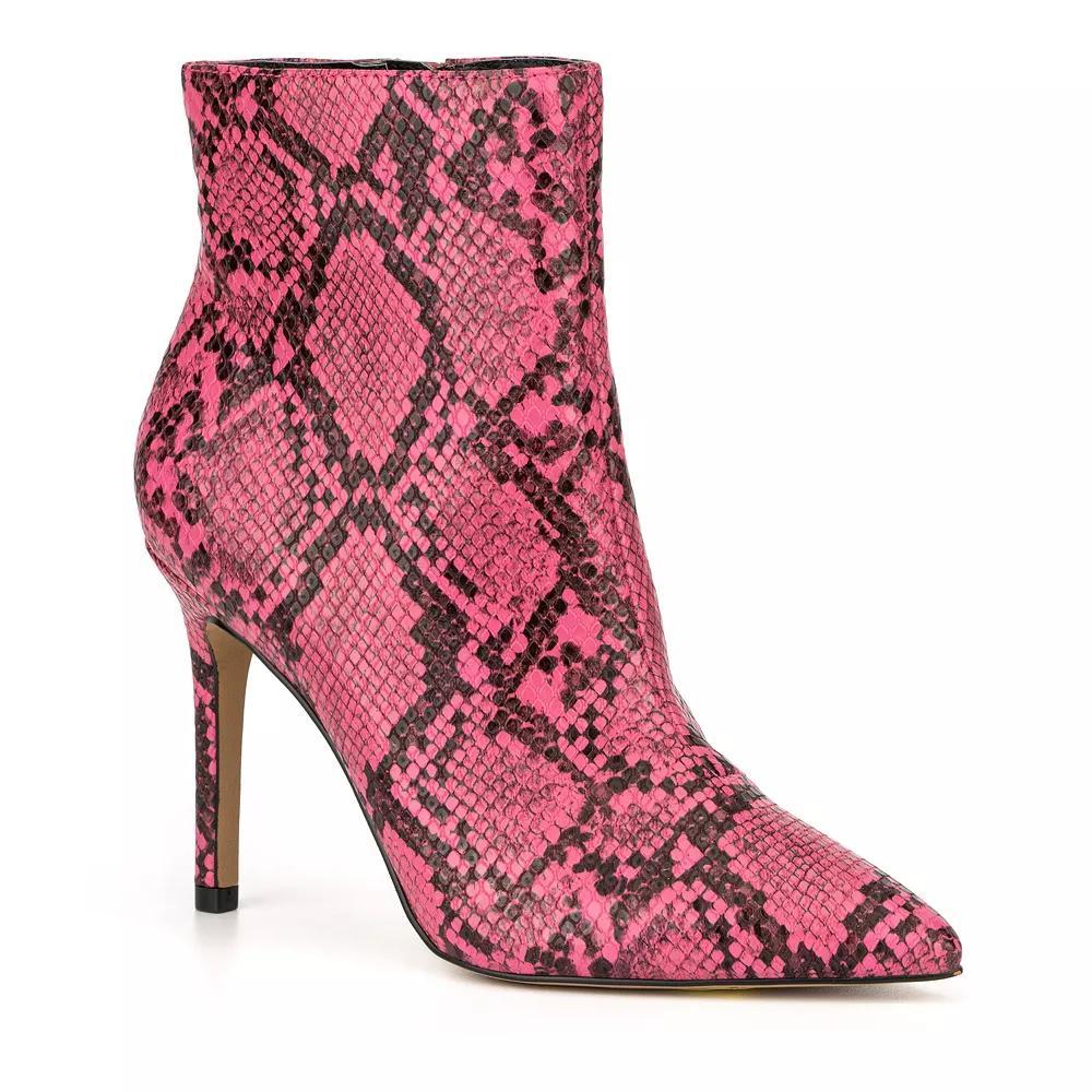 New York & Company Carmen Women's High Heel Ankle Boots, Size: 7, Pink Product Image