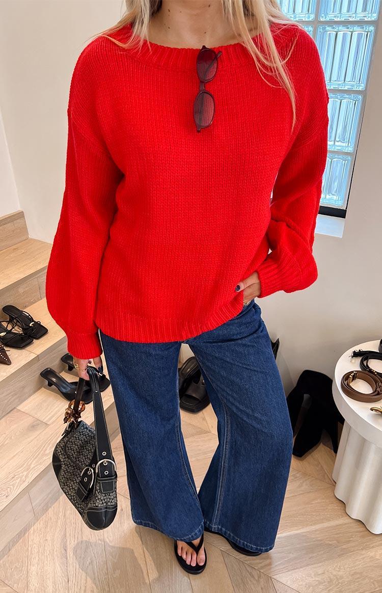 Lenny Dark Blue Denim Flare Jeans Girls Product Image
